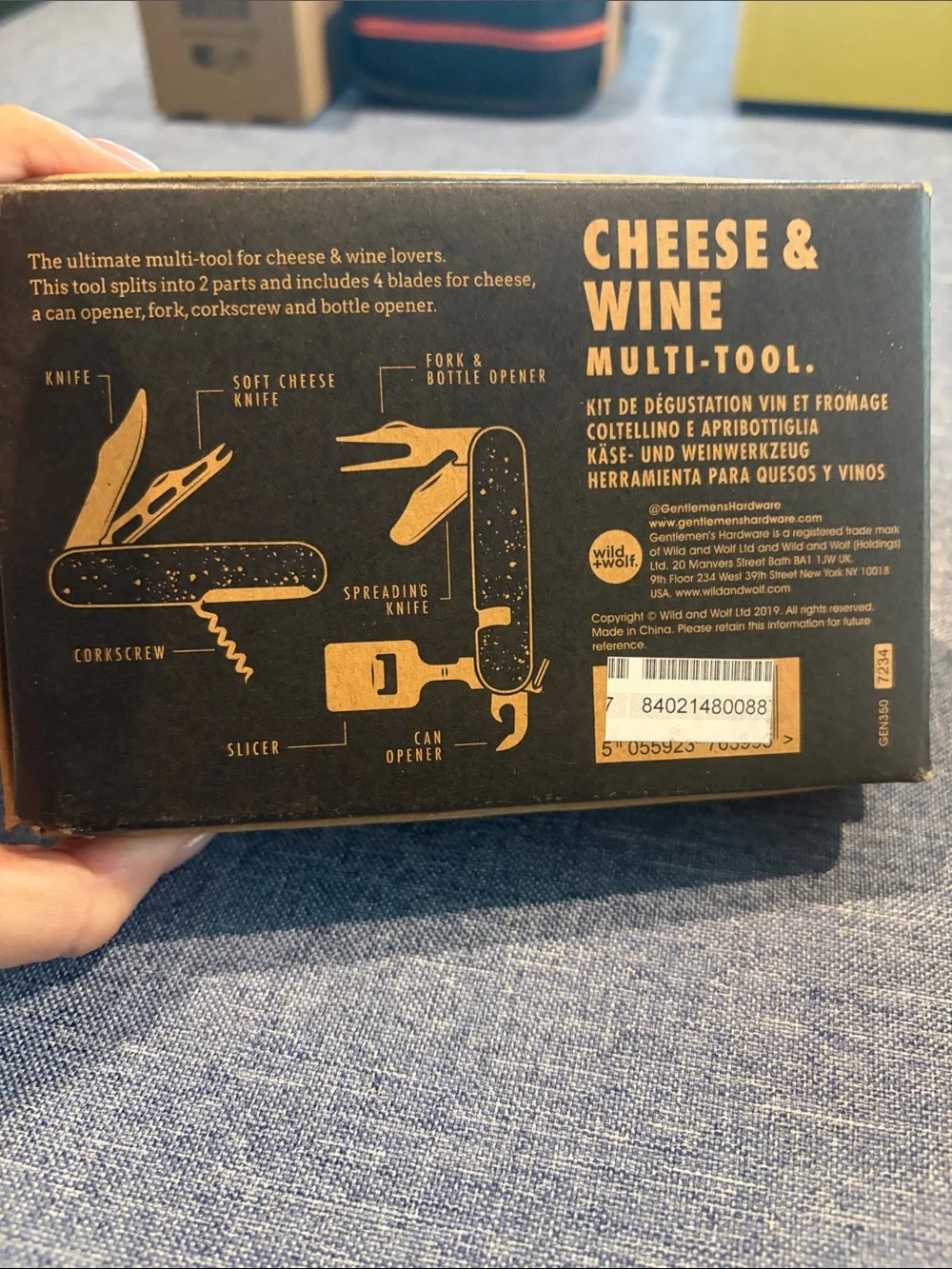 🥃 Cocktail Compass & 👢Cowboy Boot Opener Set - Brown Kraft Packaging